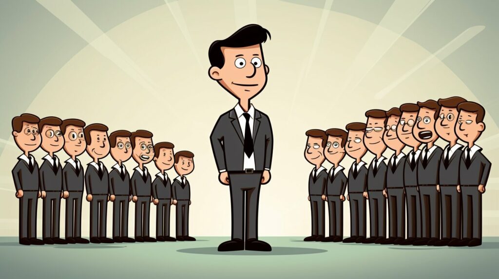 Confident leader inspiring team, what are the most powerful leadership qualities